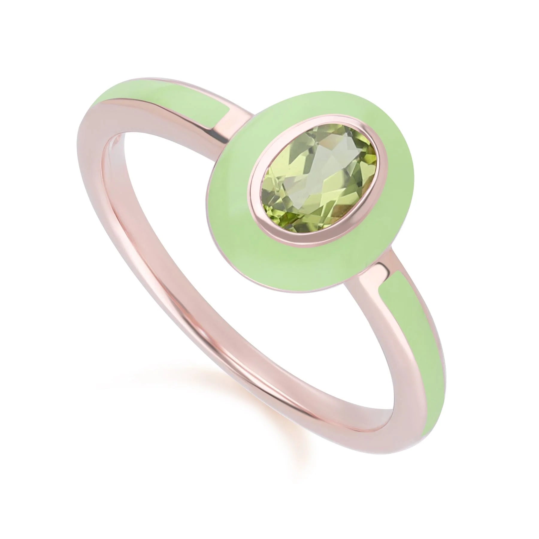 Aura Oval Ring (Fuchsia Edition)