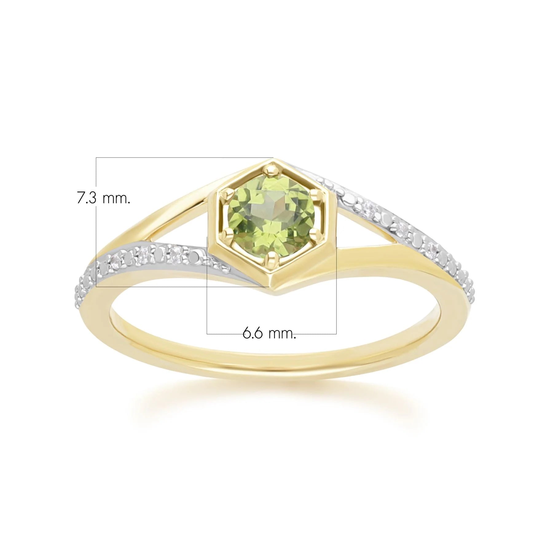 Apex Hexagon Ring (Sky Edition)