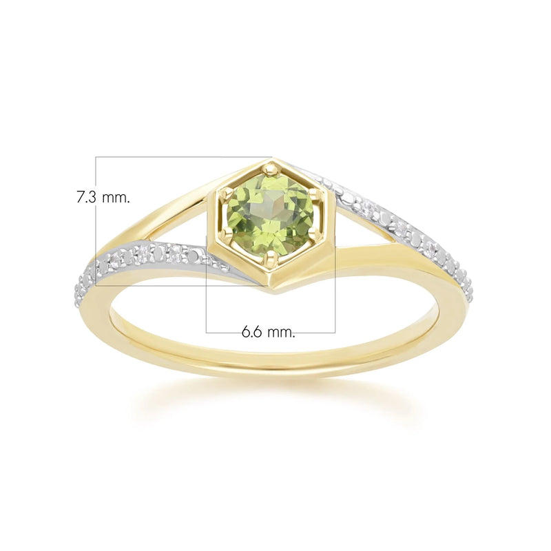 Apex Hexagon Ring (Sky Edition)