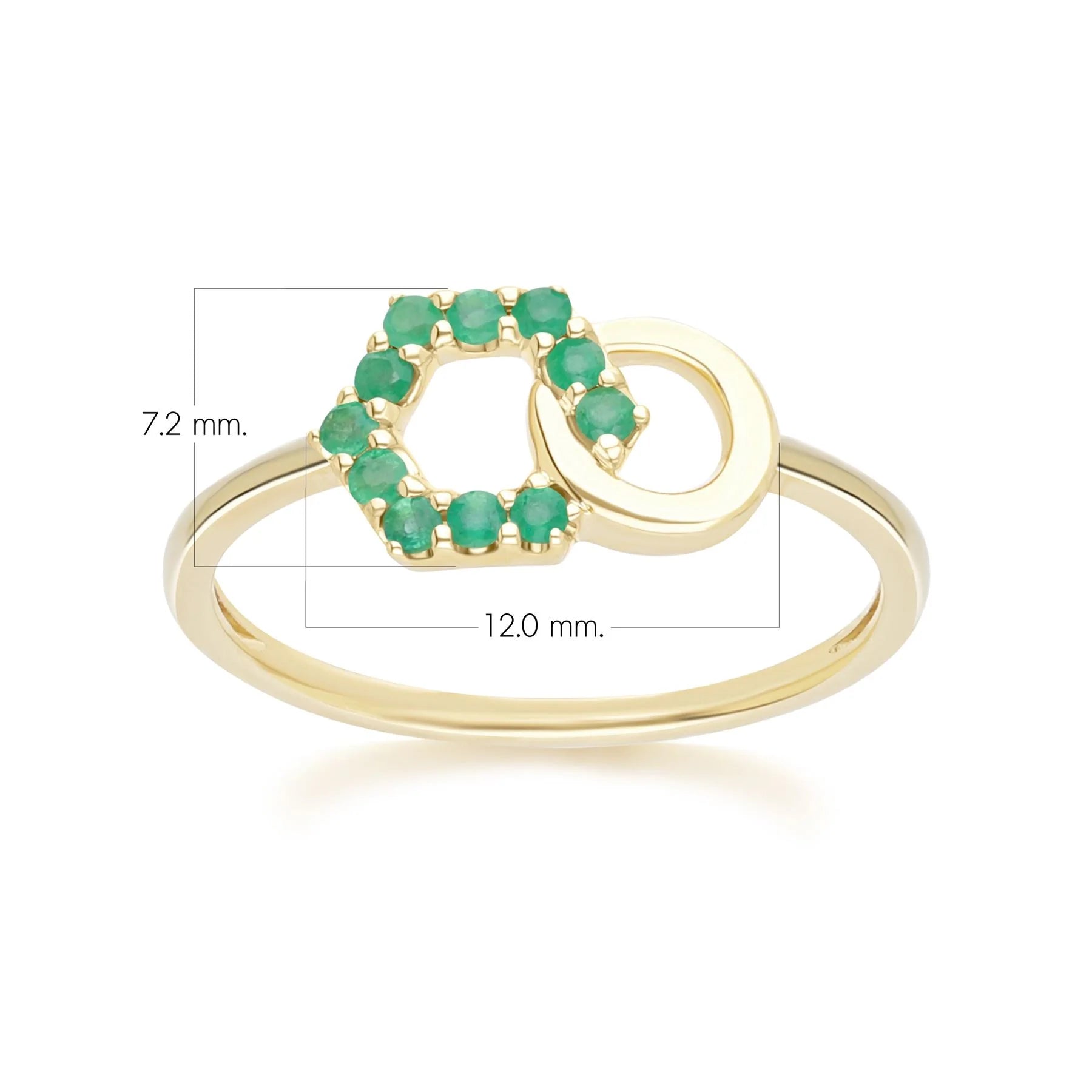 Apex Interlock Ring (Sapphire Edition)