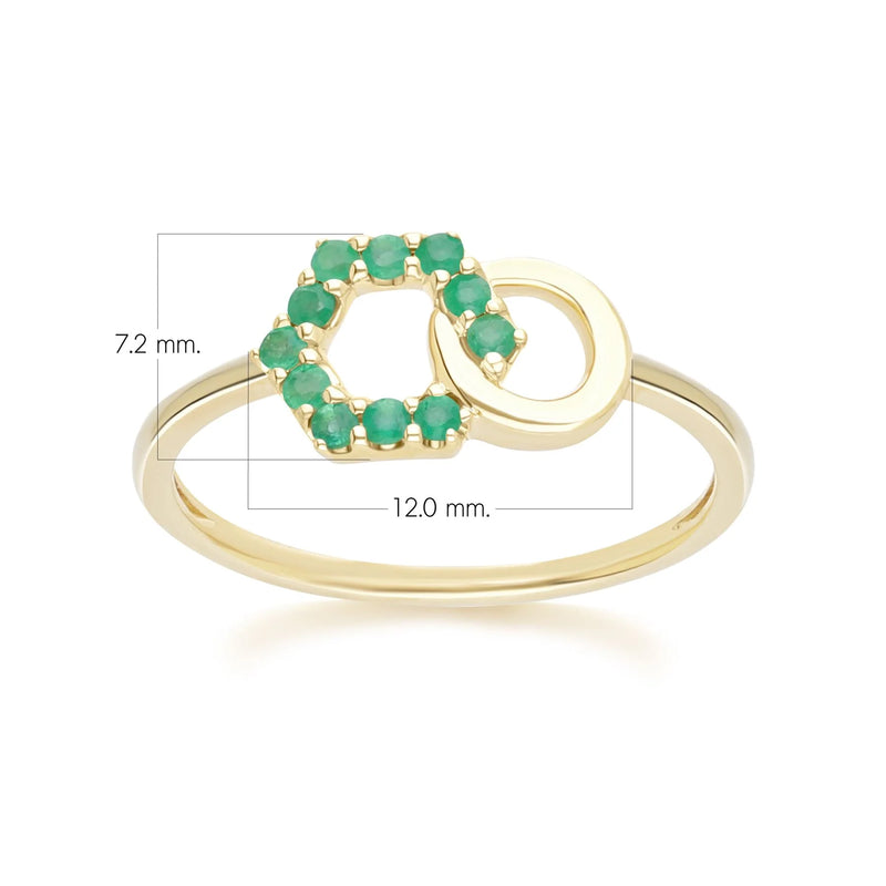 Apex Interlock Ring (Sapphire Edition)