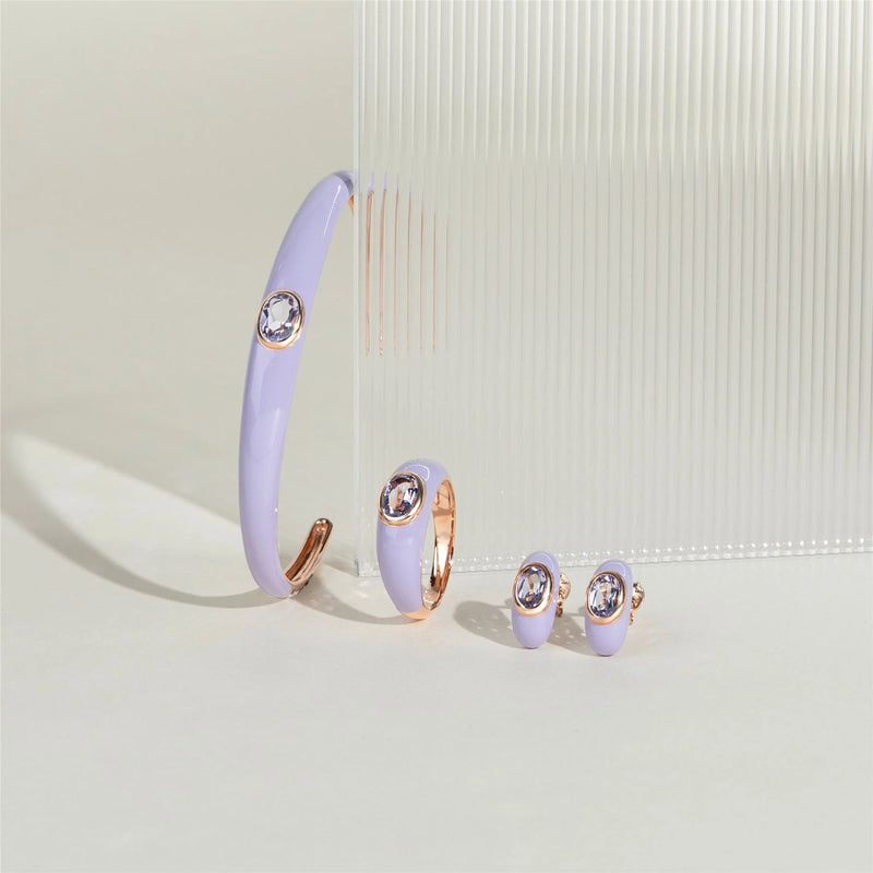 Azure Arc Cuff Bracelet