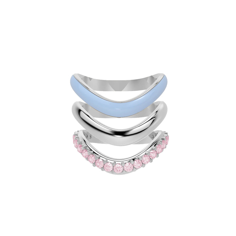 The Sugar Echo-Silver (Set of 3)