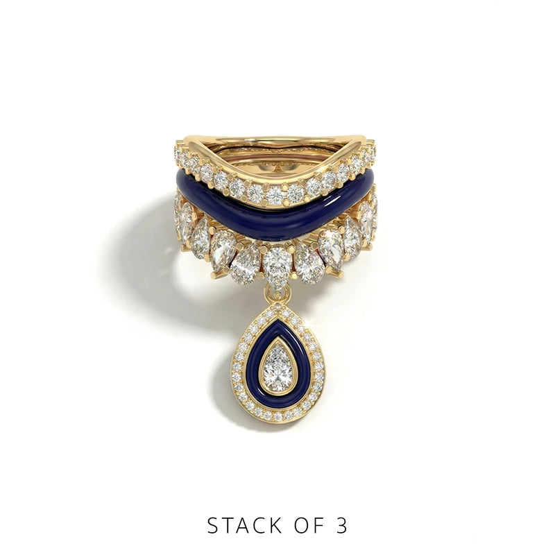 Varna-Volt Stacking Set (gold)
