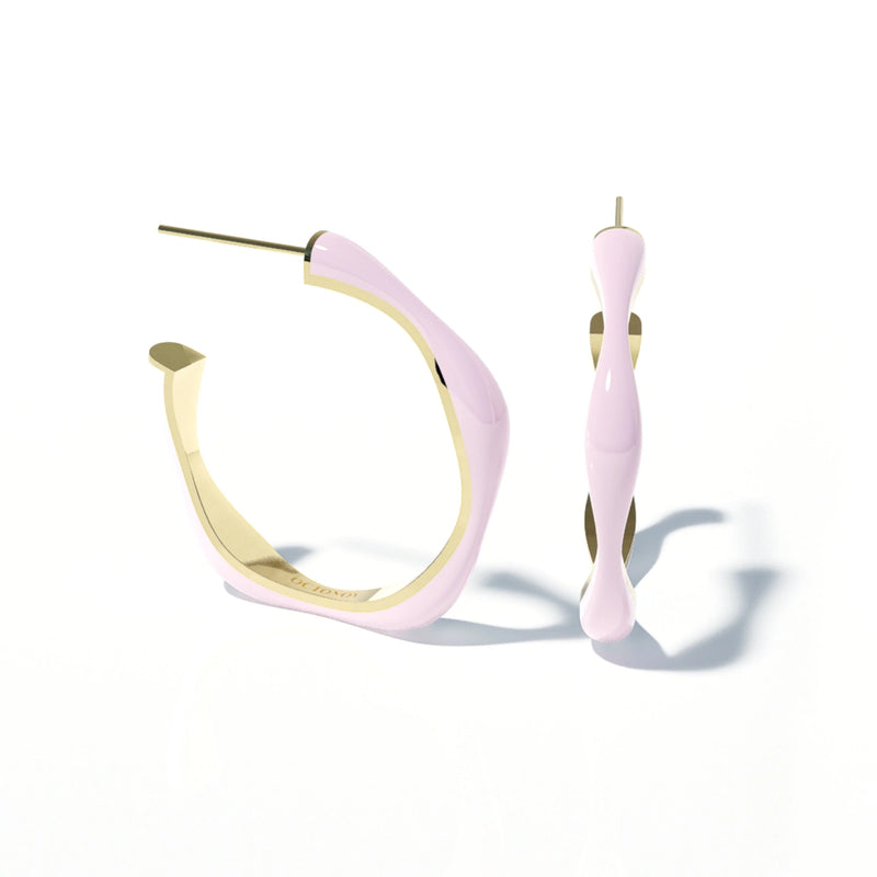 Sugar Overide Hoop Earrings (GOLD)