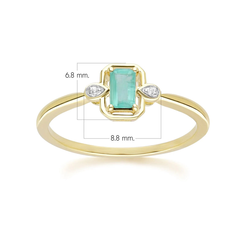 Lumina Oval Ring (Emerald Edition)