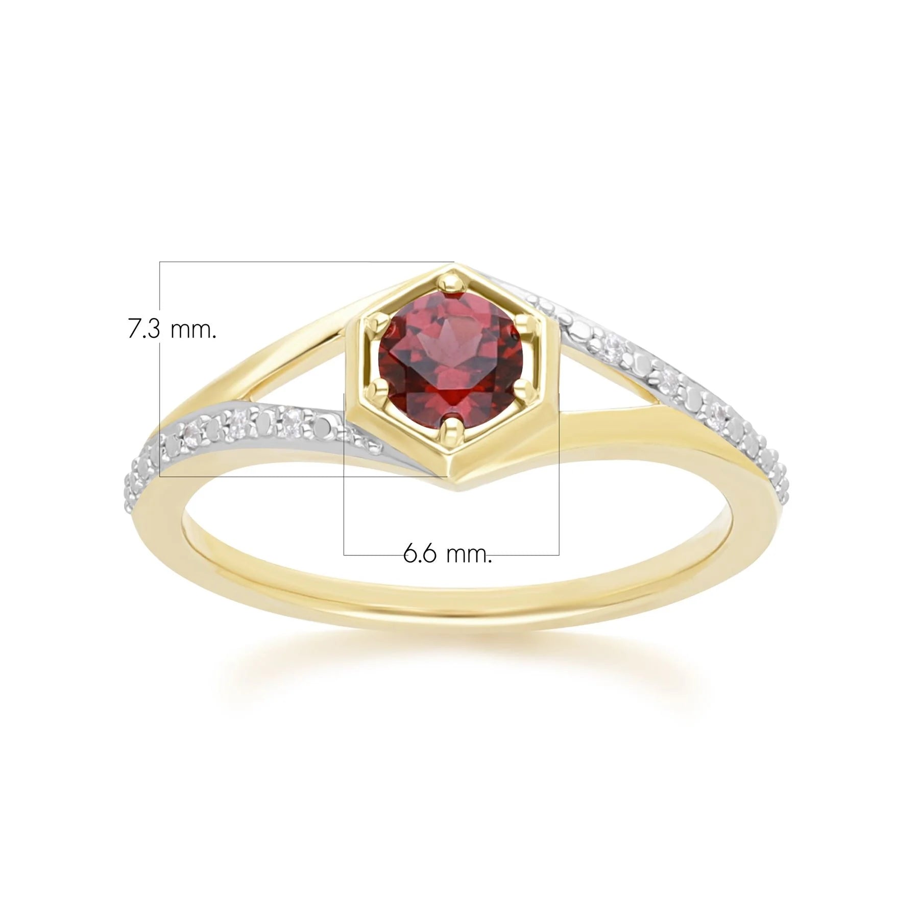 Apex Hexagon Ring (Amethyst Edition)