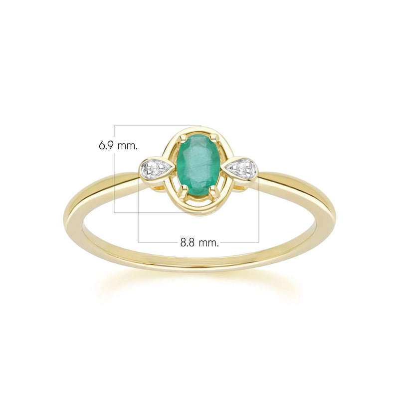 Lumina Oval Ring (Sapphire Edition)
