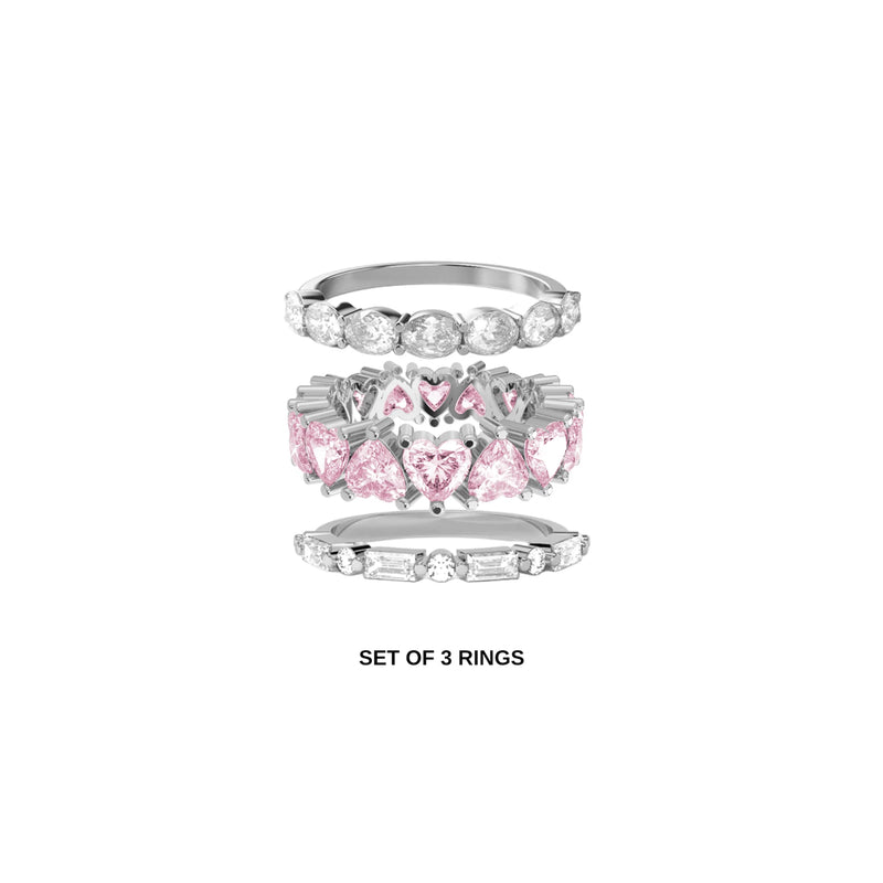 Eternal Trio Ring Set (SILVER)