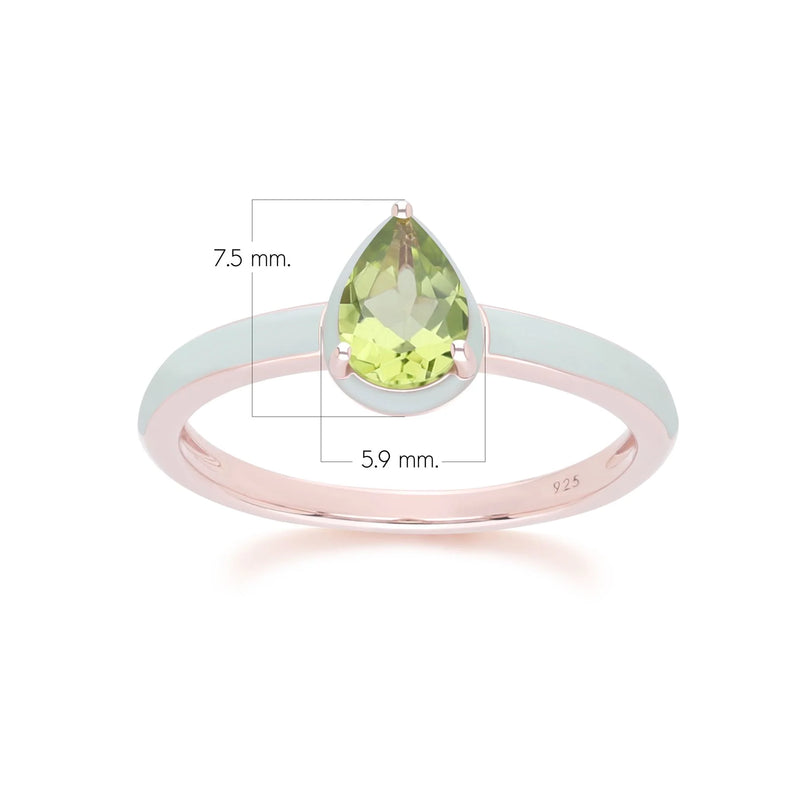 Chroma Aura Baguette Ring (Lavender Edition)