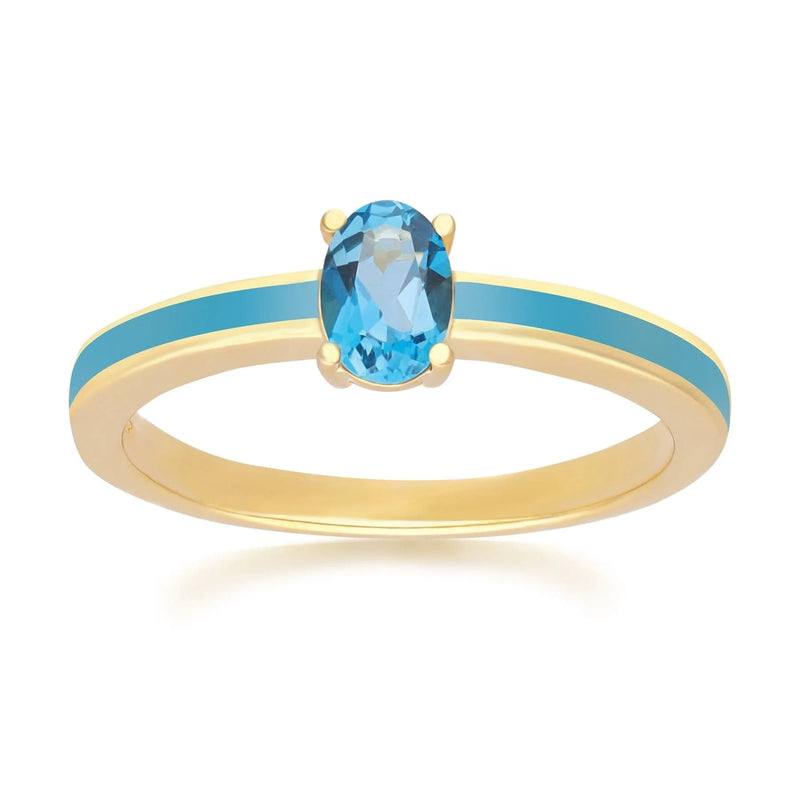 Chroma Aura Baguette Ring (Lavender Edition)