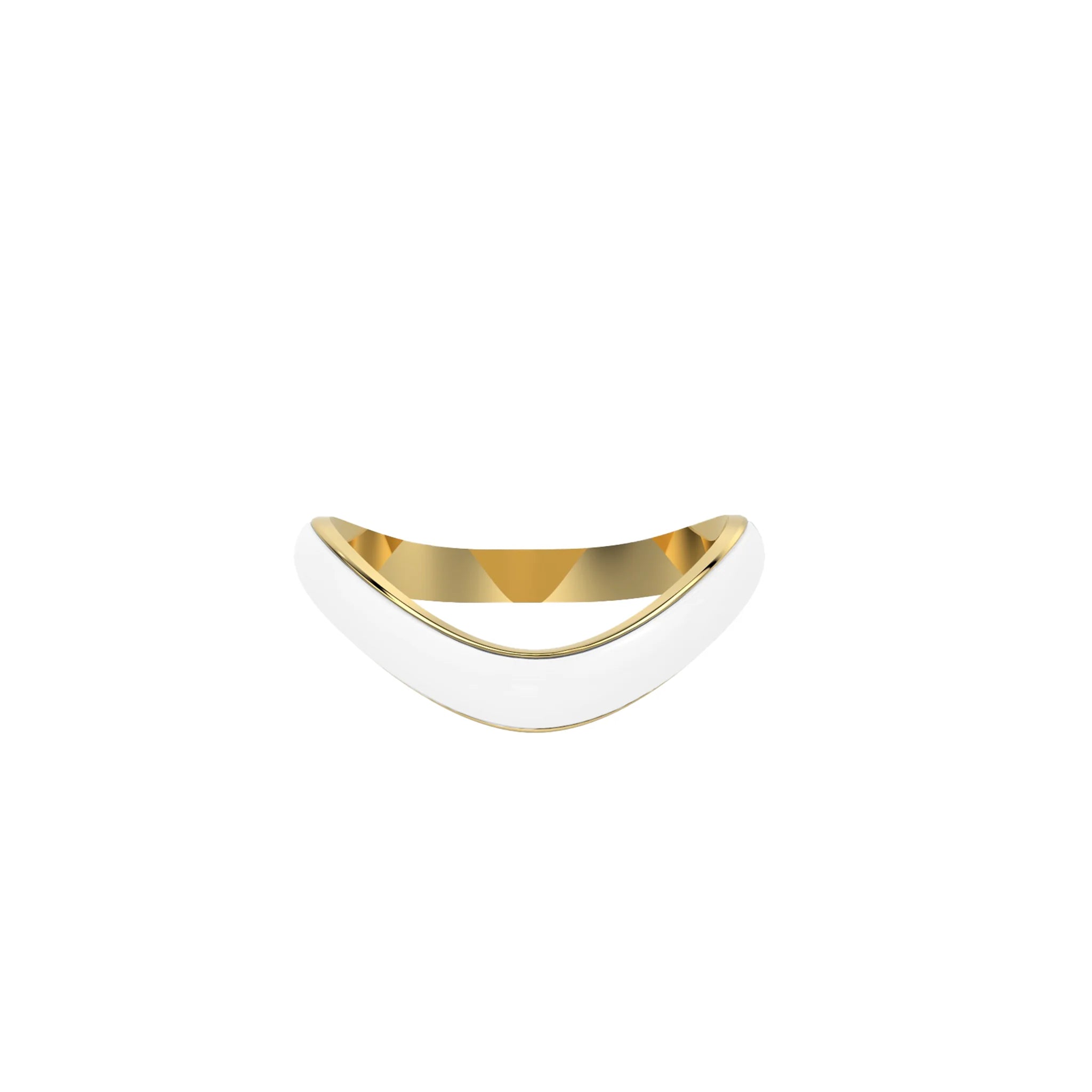 Liquid Tide Wave Ring