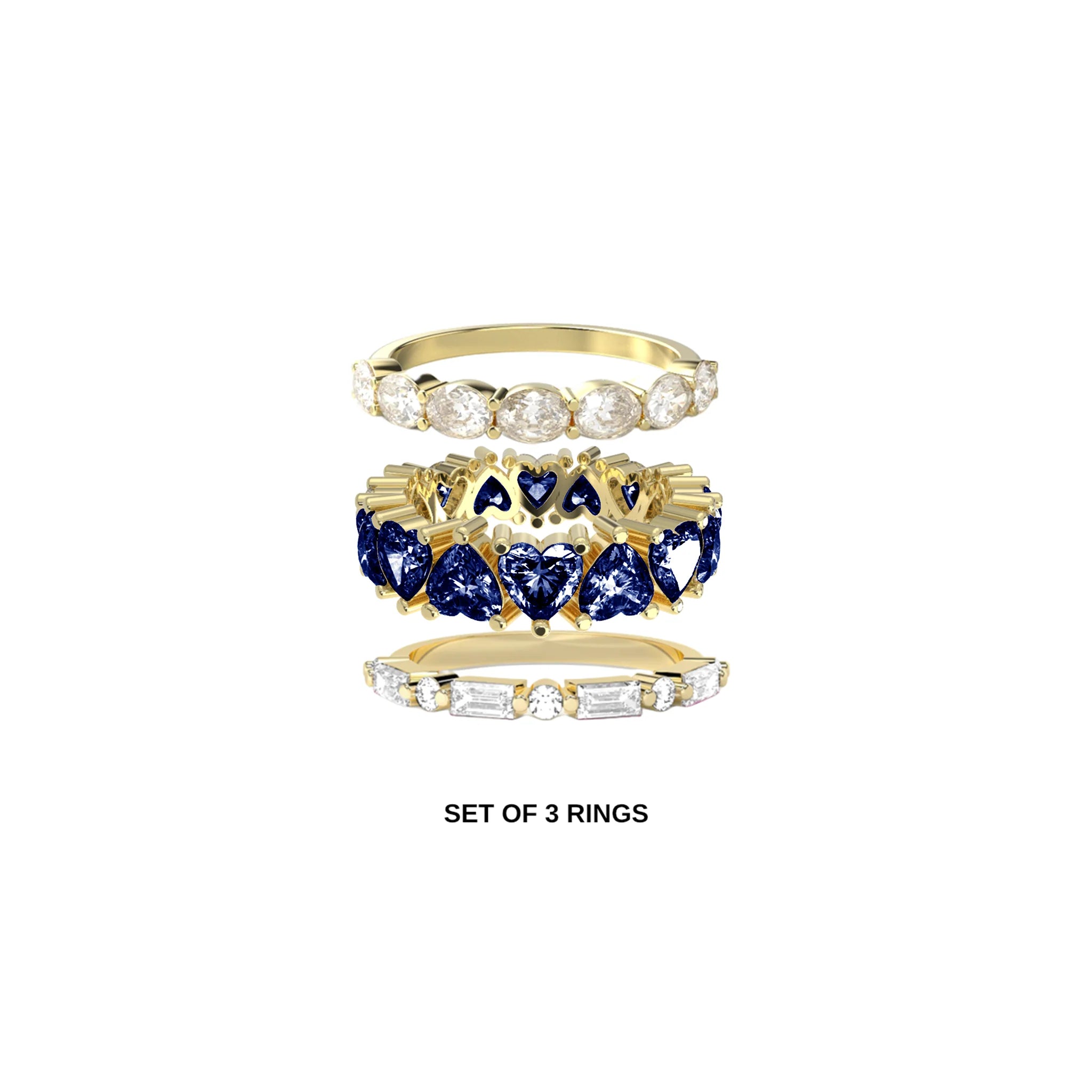 Eternal Trio Ring Set (GOLD)