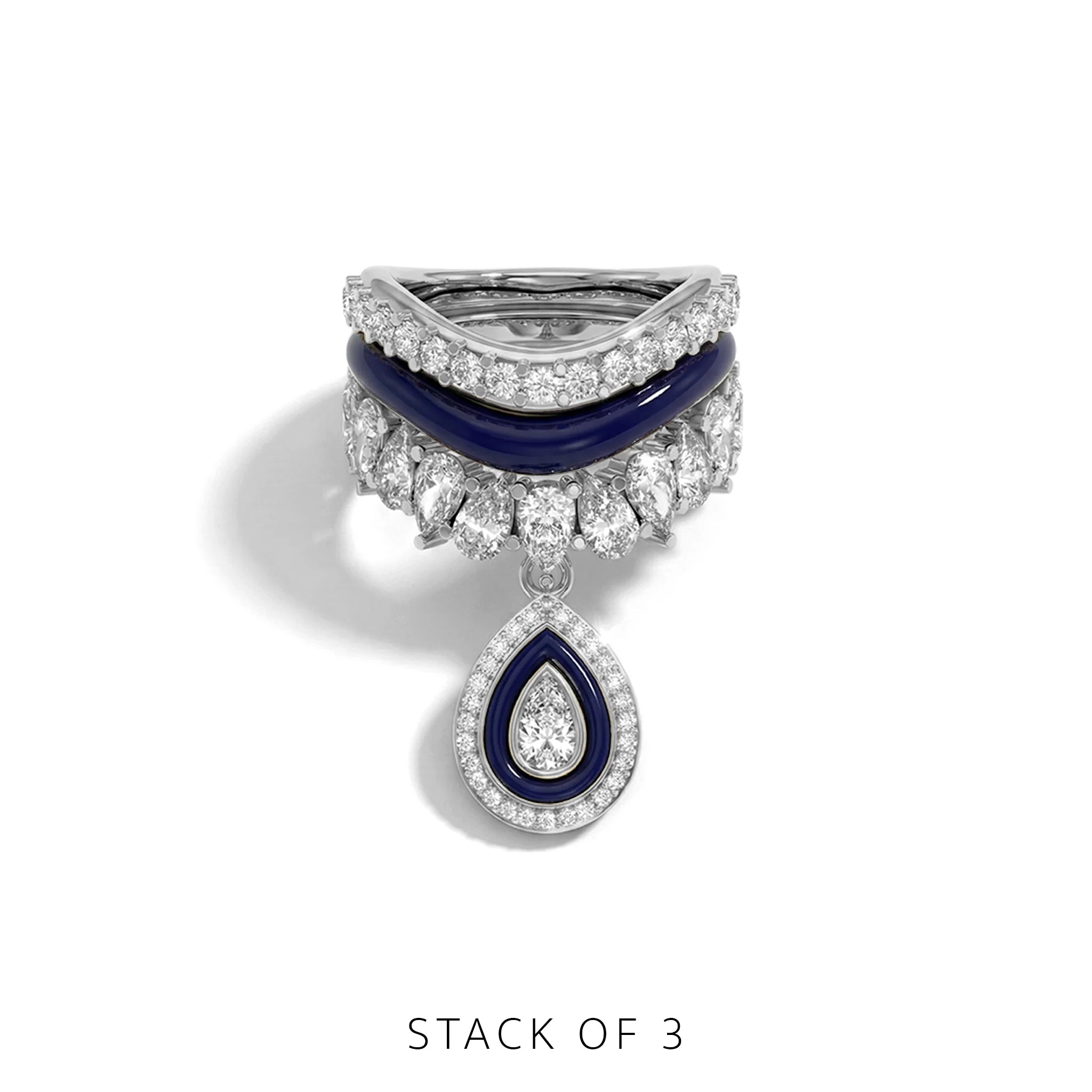 Varna-Volt Stacking Set (silver)