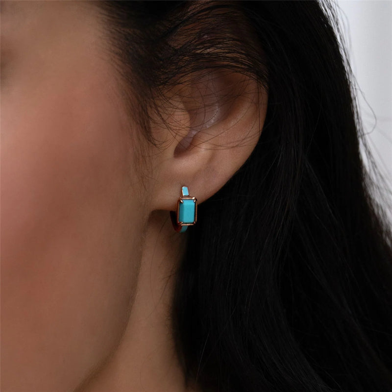 Chroma Huggie Earrings