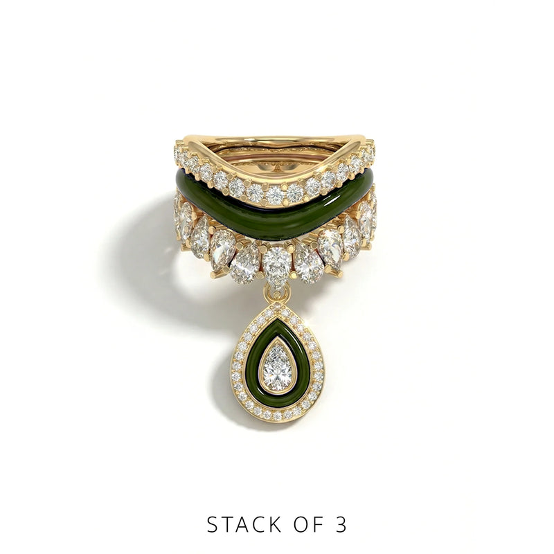 Varna-Volt Stacking Set (gold)