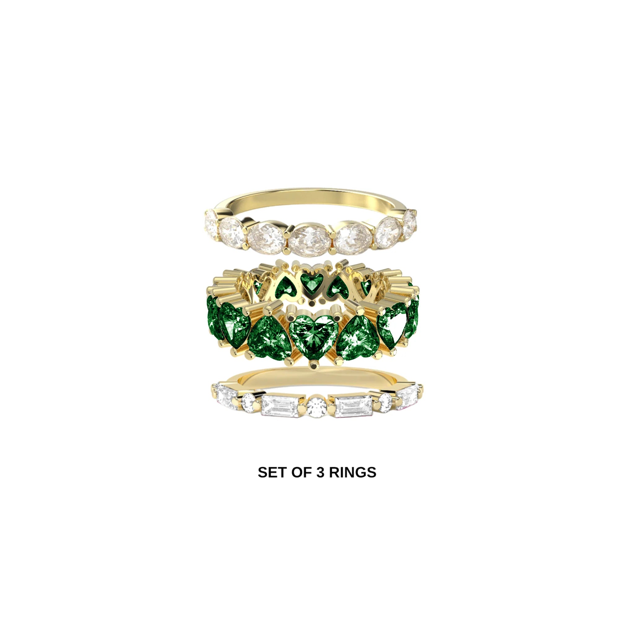 Eternal Trio Ring Set (GOLD)