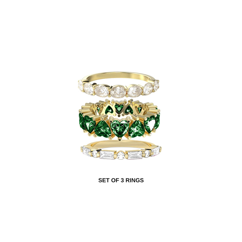 Eternal Trio Ring Set (GOLD)