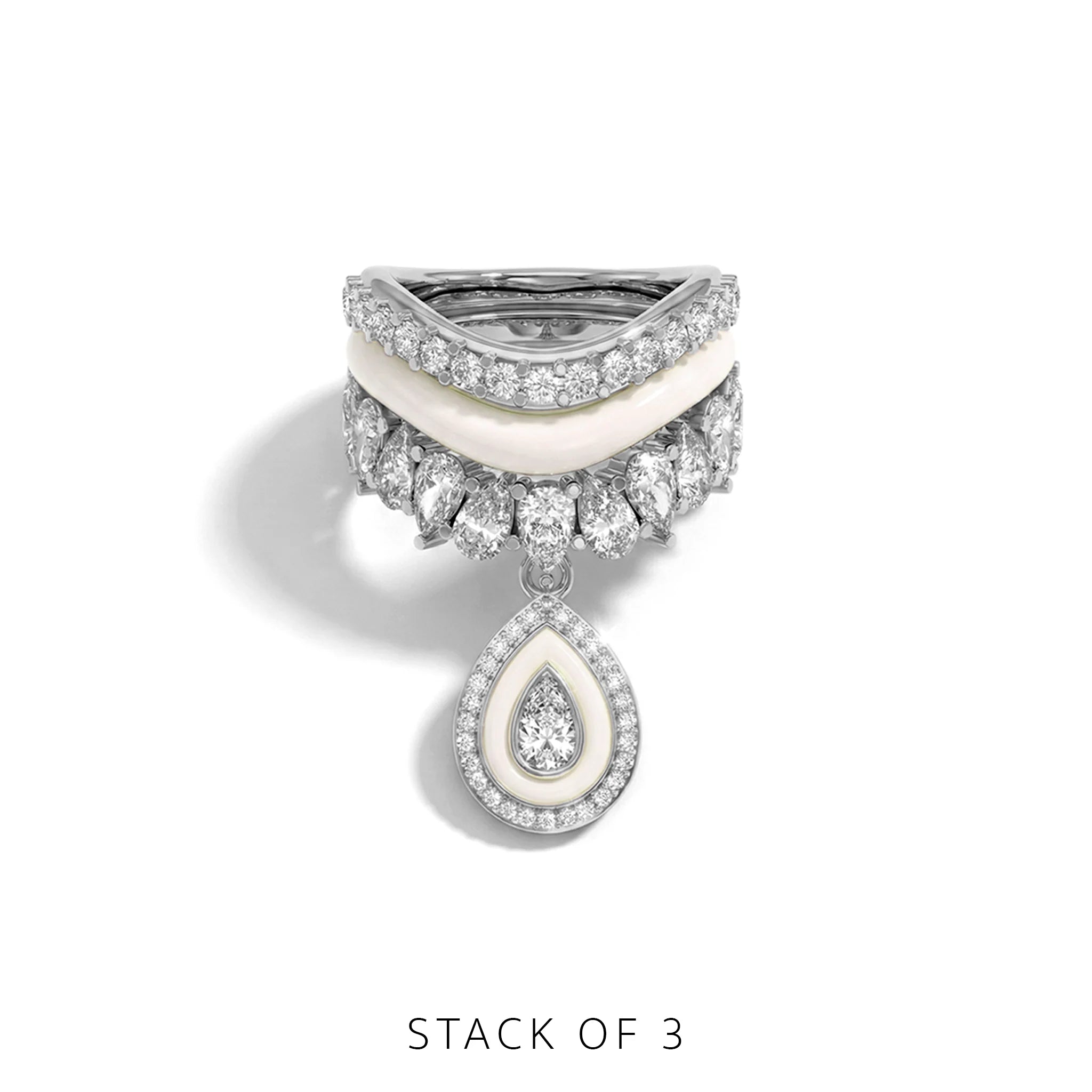 Varna-Volt Stacking Set (silver)