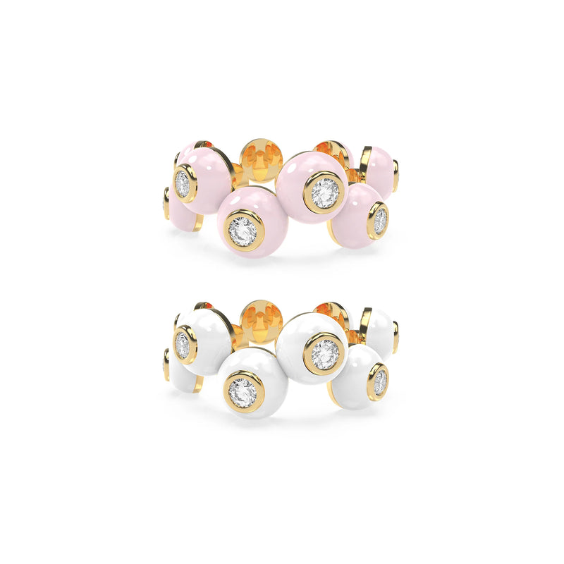 The Dopamine Overdose-Gold Ring set of 2