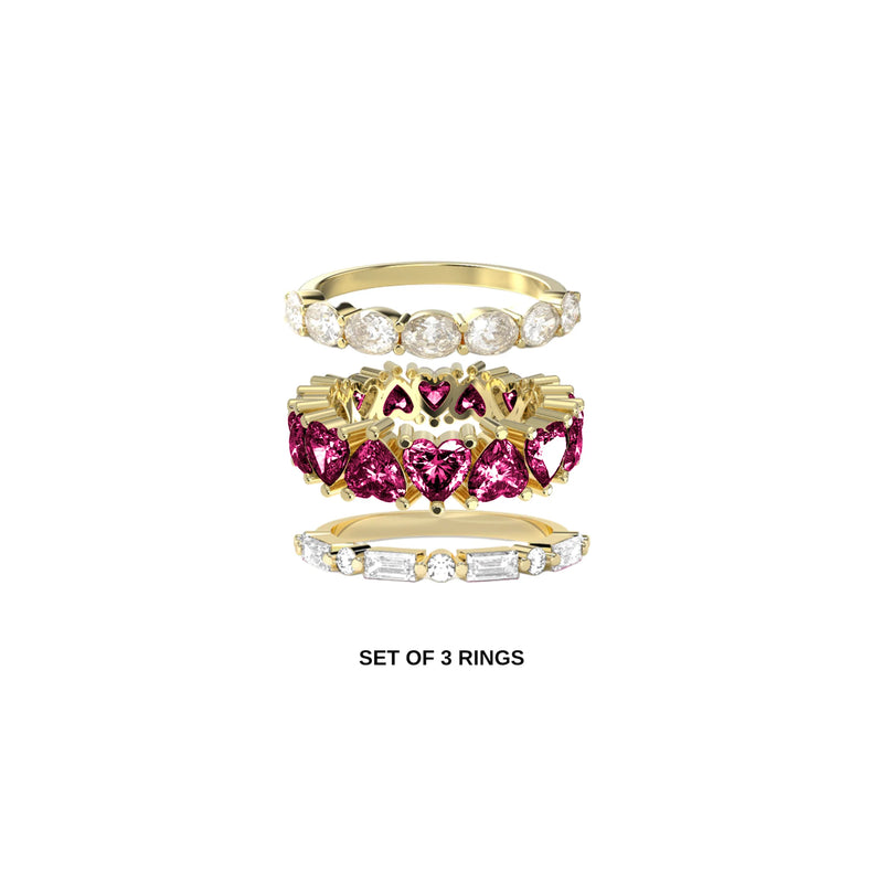 Eternal Trio Ring Set (GOLD)