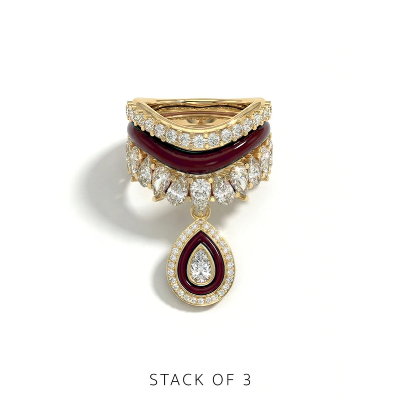 Varna-Volt Stacking Set (gold)
