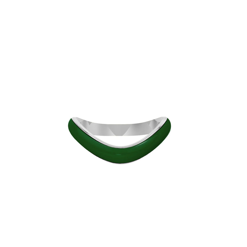 Liquid Tide Wave Ring