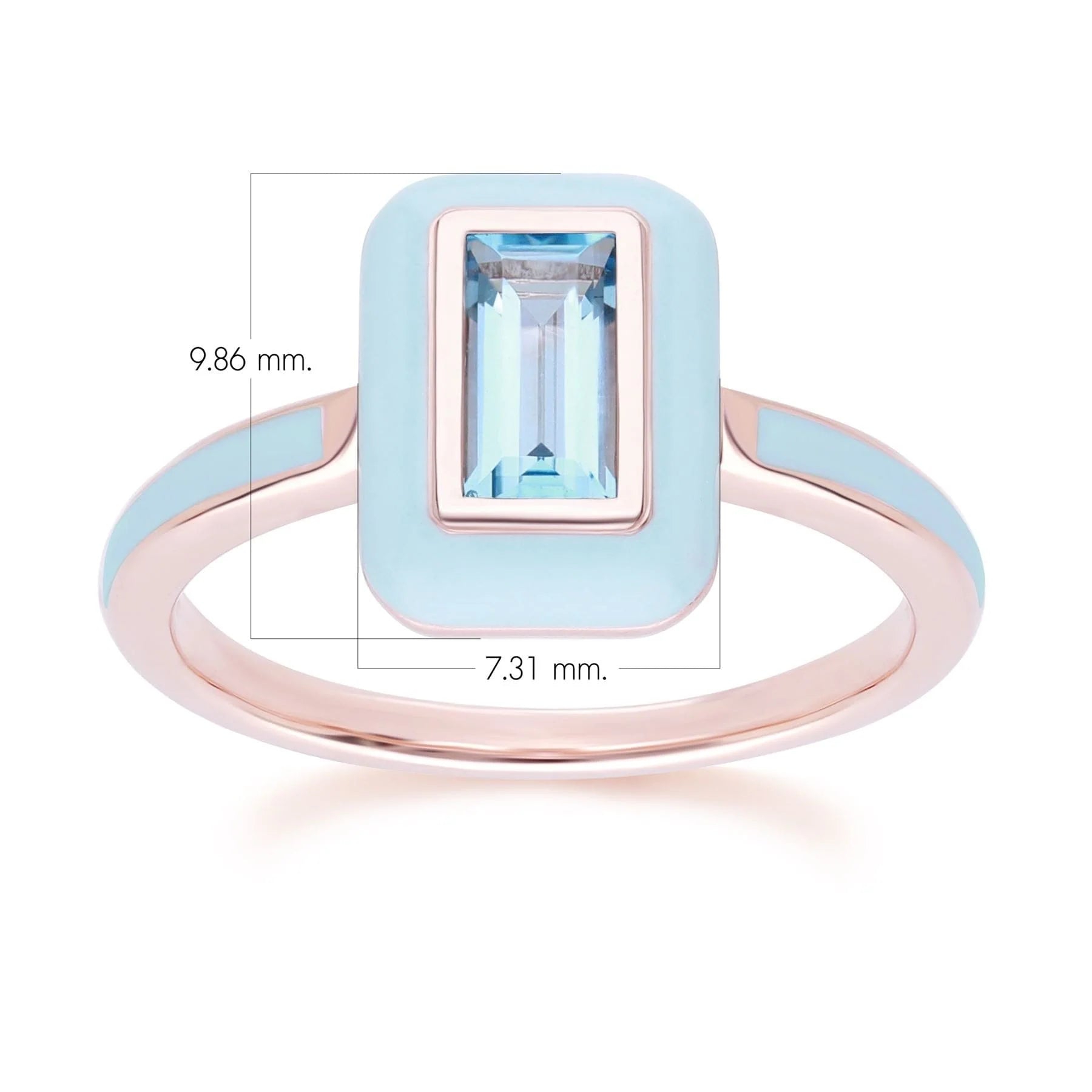 Aura Oval Ring (Fuchsia Edition)