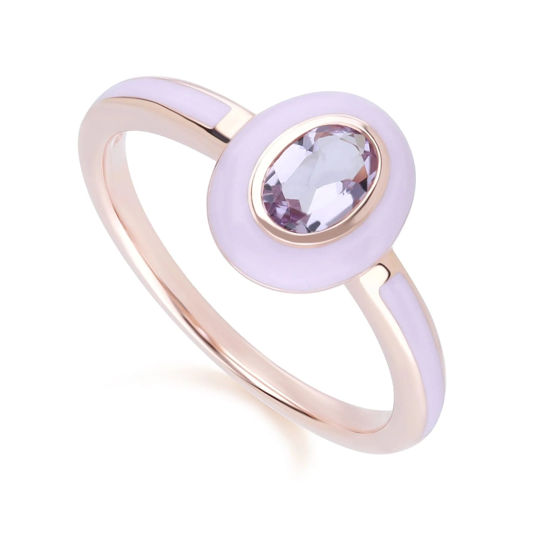 Aura Oval Ring (Fuchsia Edition)