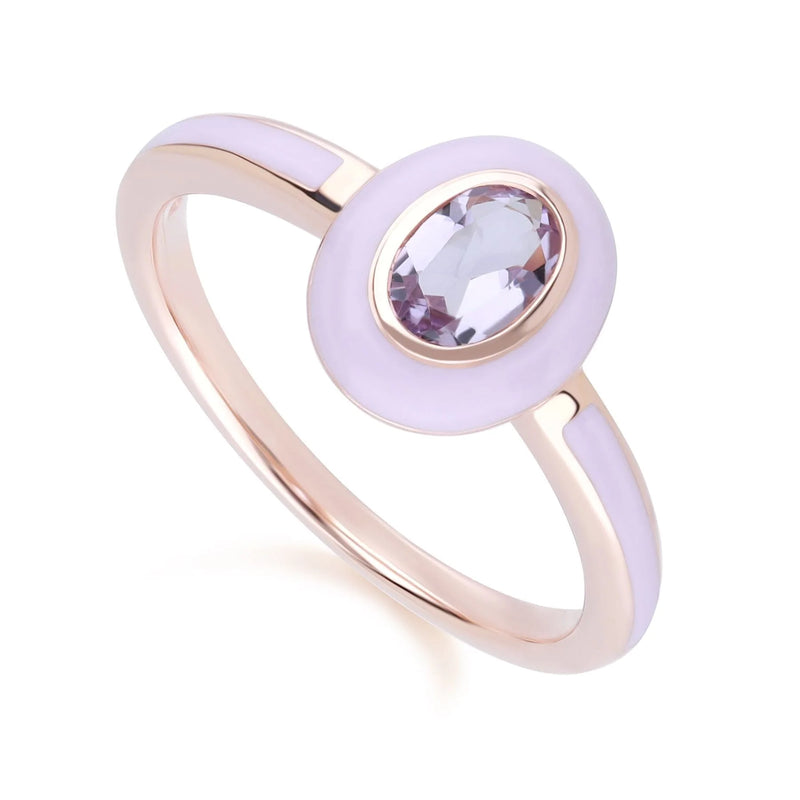 Aura Oval Ring (Fuchsia Edition)