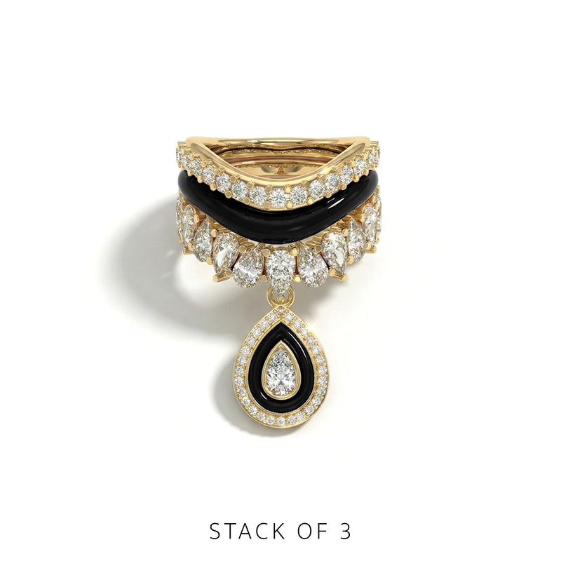 Varna-Volt Stacking Set (gold)