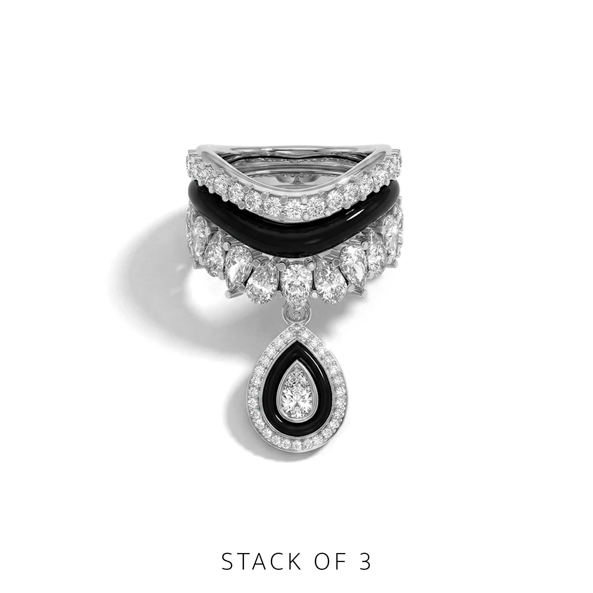 Varna-Volt Stacking Set (silver)