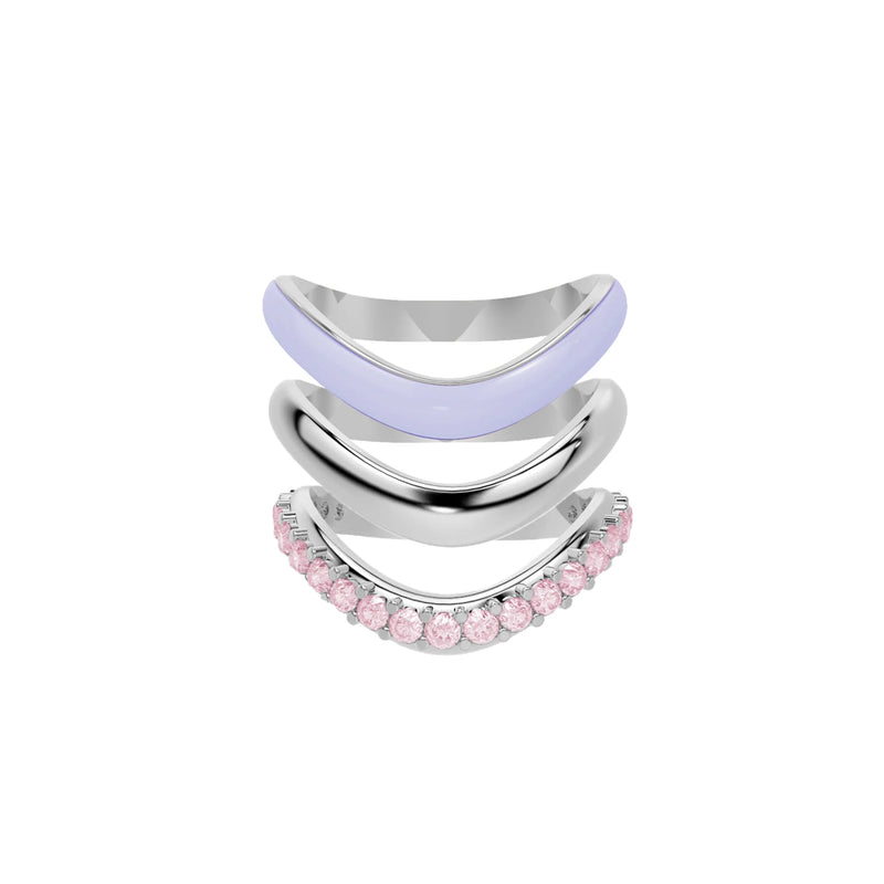 The Sugar Echo-Silver (Set of 3)