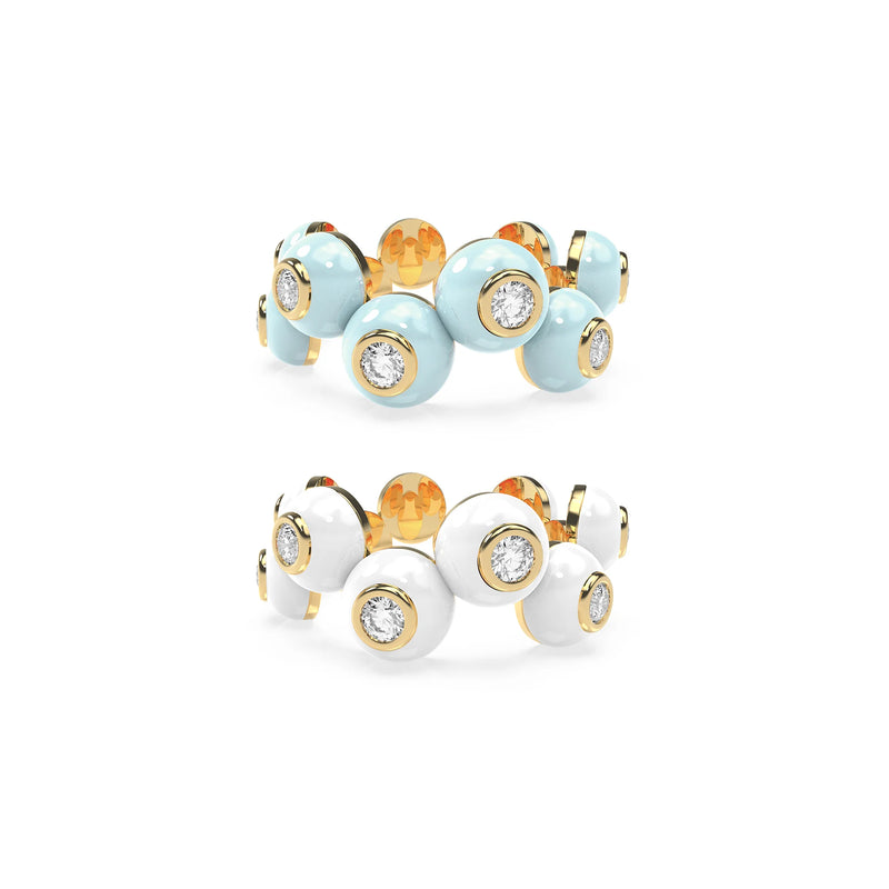 The Dopamine Overdose-Gold Ring set of 2