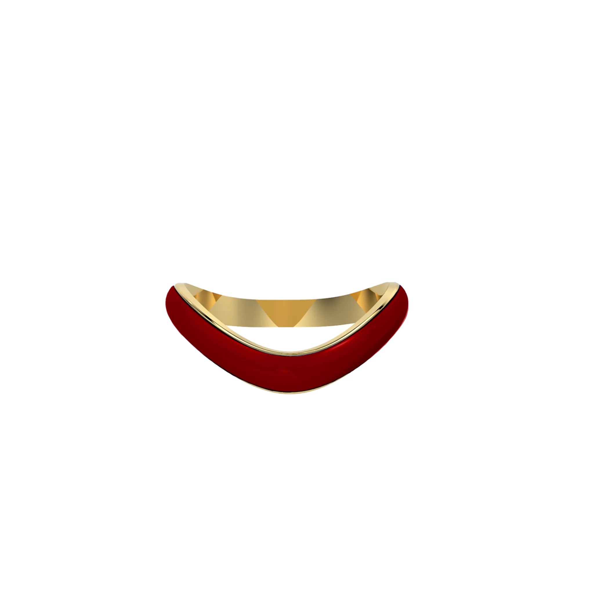 Liquid Tide Wave Ring