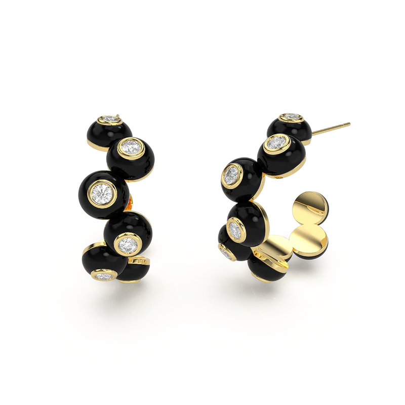 Dopamine Overdose Gold Earrings