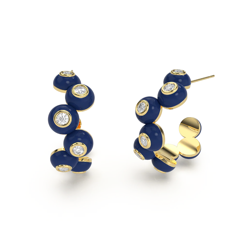 Dopamine Overdose Gold Earrings