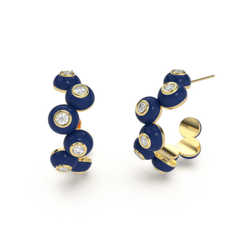 Dopamine Overdose Gold Earrings