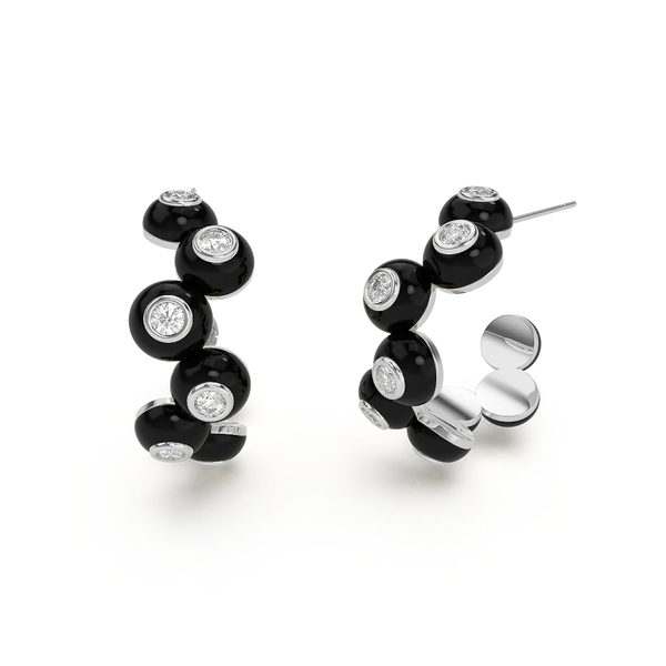 Dopamine Overdose Silver Earrings