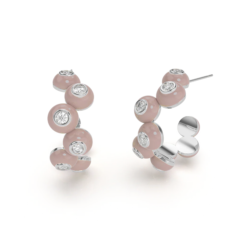 Dopamine Overdose Silver Earrings