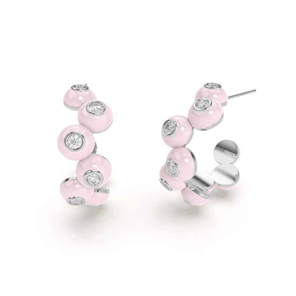 Dopamine Overdose Silver Earrings