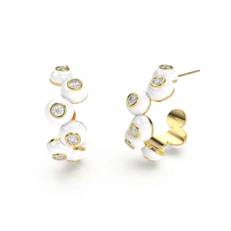 Dopamine Overdose Gold Earrings