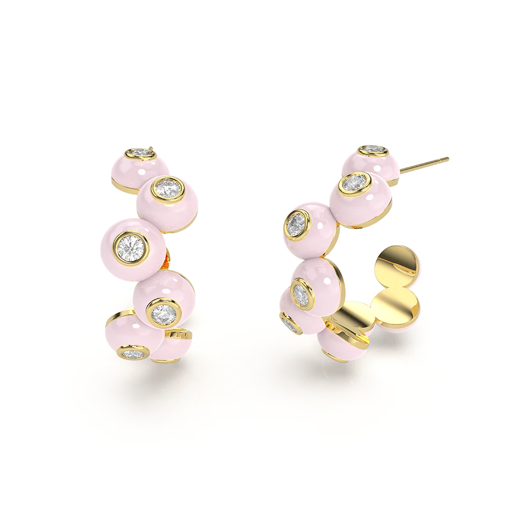 Dopamine Overdose Gold Earrings