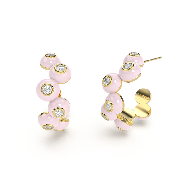 Dopamine Overdose Gold Earrings