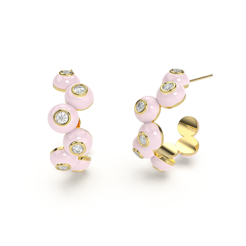 Dopamine Overdose Gold Earrings