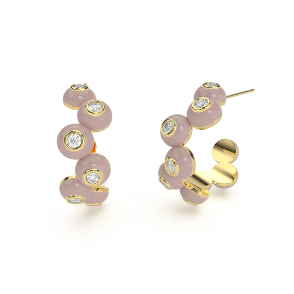 Dopamine Overdose Gold Earrings