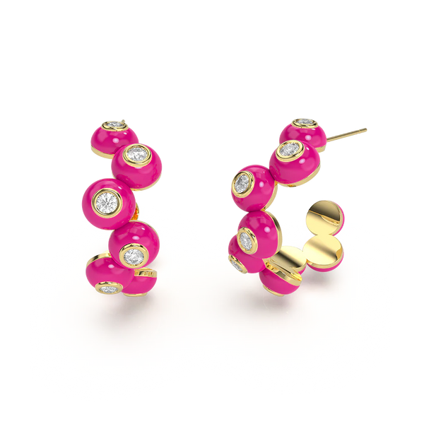 Dopamine Overdose Gold Earrings