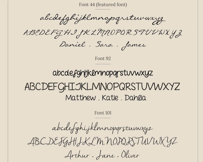 Callie Name Necklace