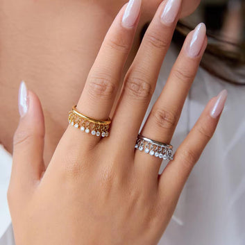 Dangling Elegance Ring