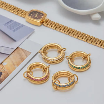 Alliance Crapaud Ring Set
